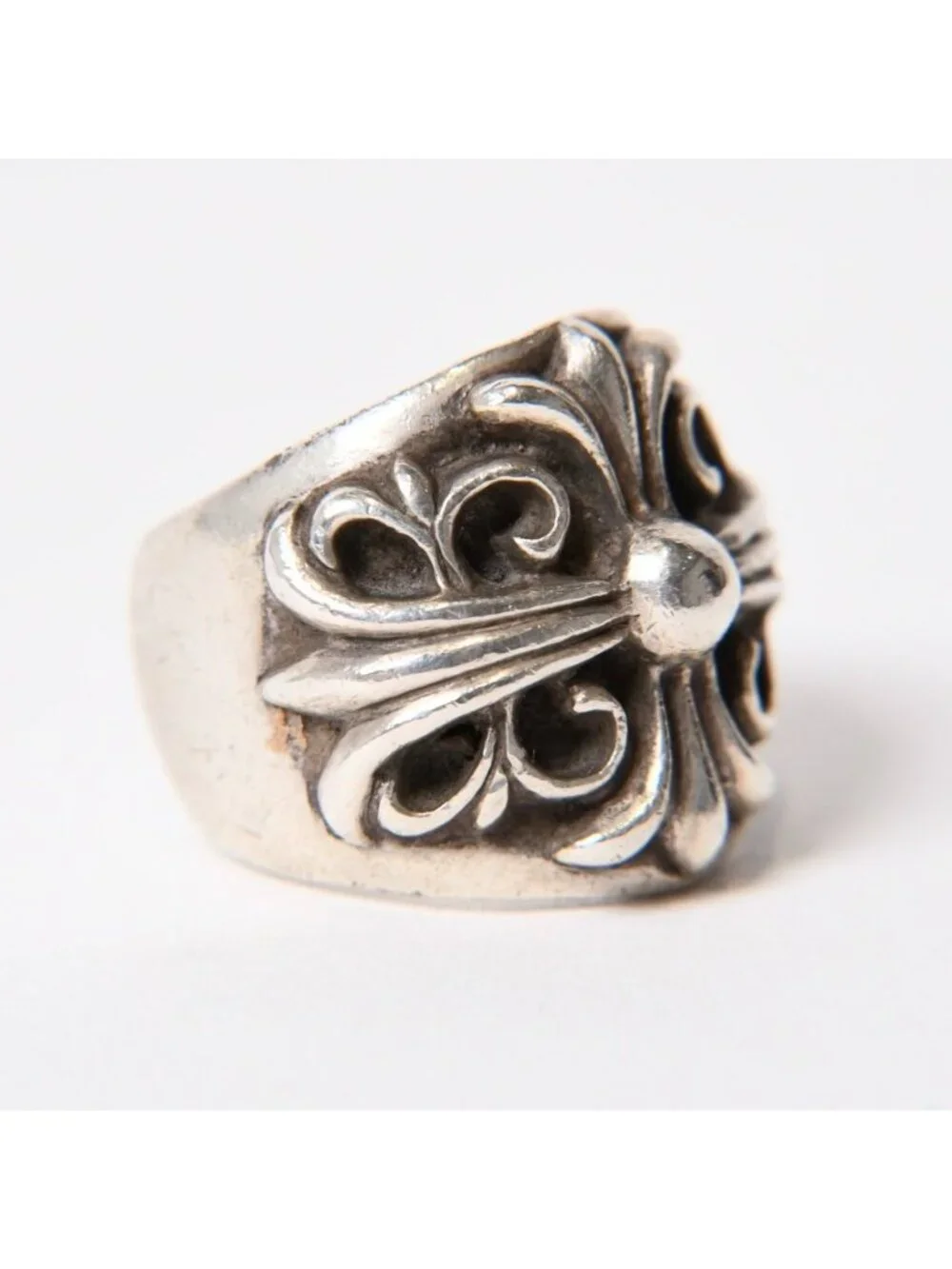 Chrome Hearts Keeper Ring 925 Sterling Silver